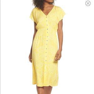 Yellow summer dress